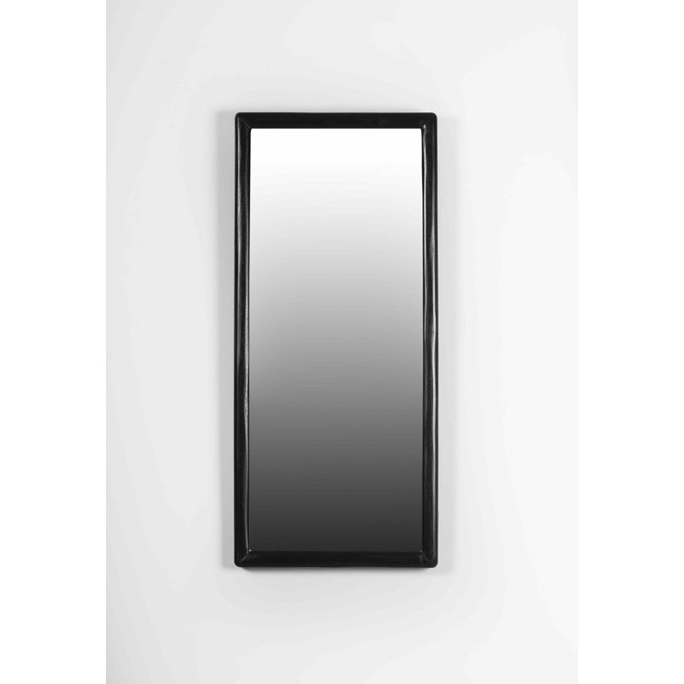 Foundry Select Rectangle Wood Wall Mirror Wayfair